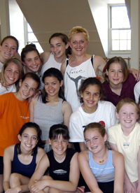 Dance Teacher Ilona Kessell and Friends